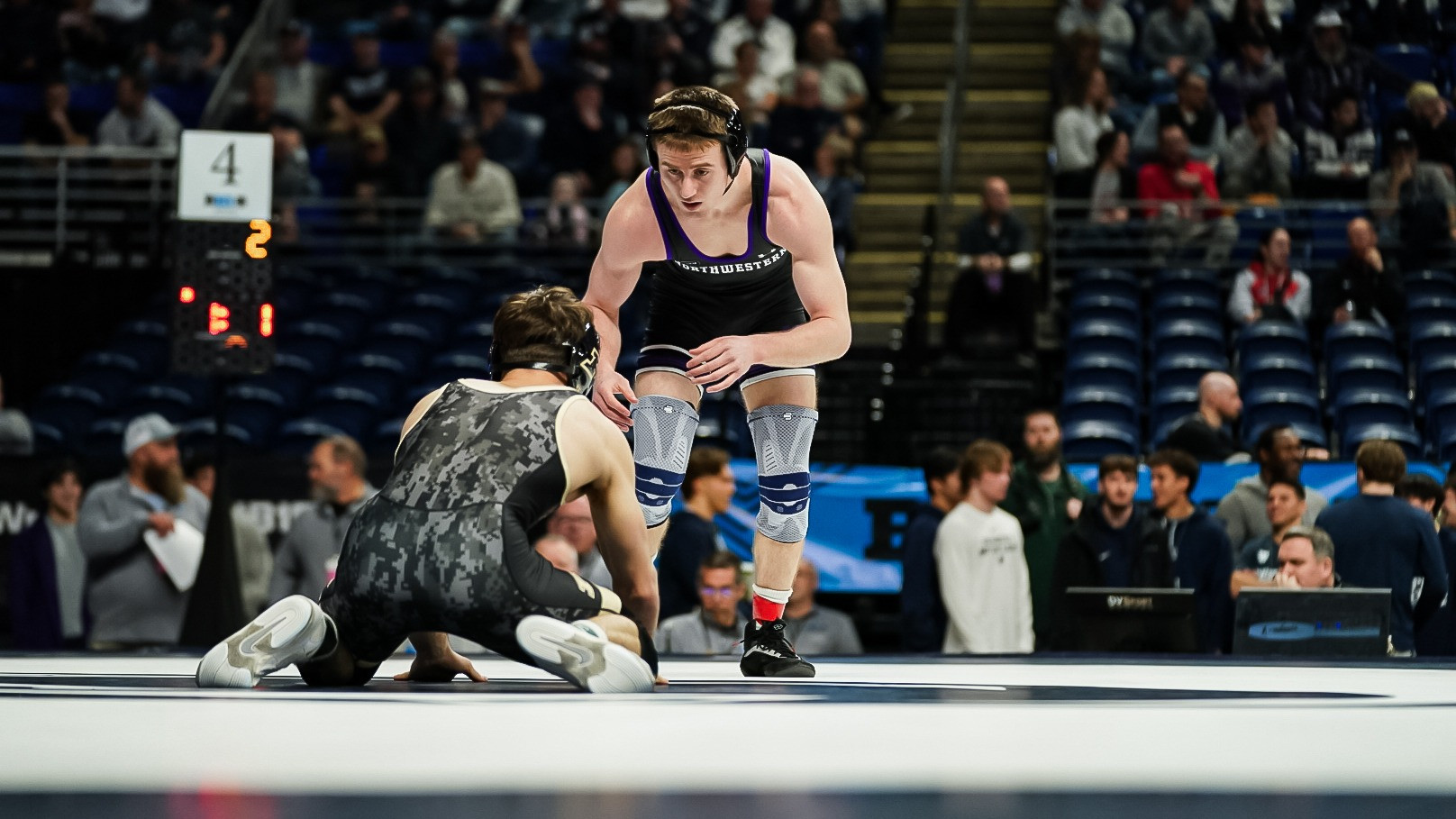 Spidle Punches Ticket to NCAA Championships on Day One of Big Ten