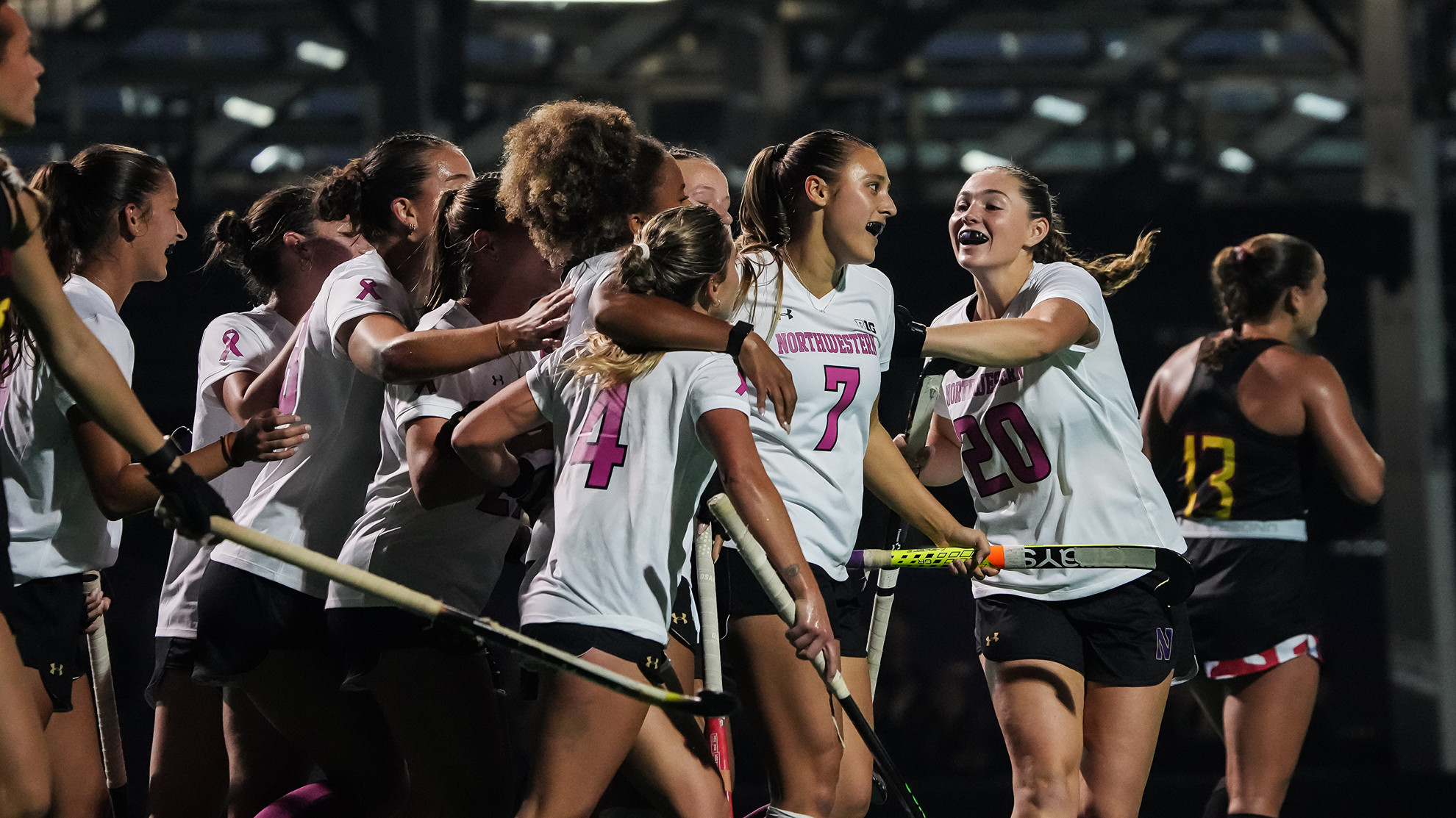 NU Defeats No. 1 Maryland 4-2 at Lakeside Field Behind Bent-Cole Hat Trick NU Defeats No. 1 Maryland 4-2 at Lakeside Field Behind Bent-Cole Hat Trick