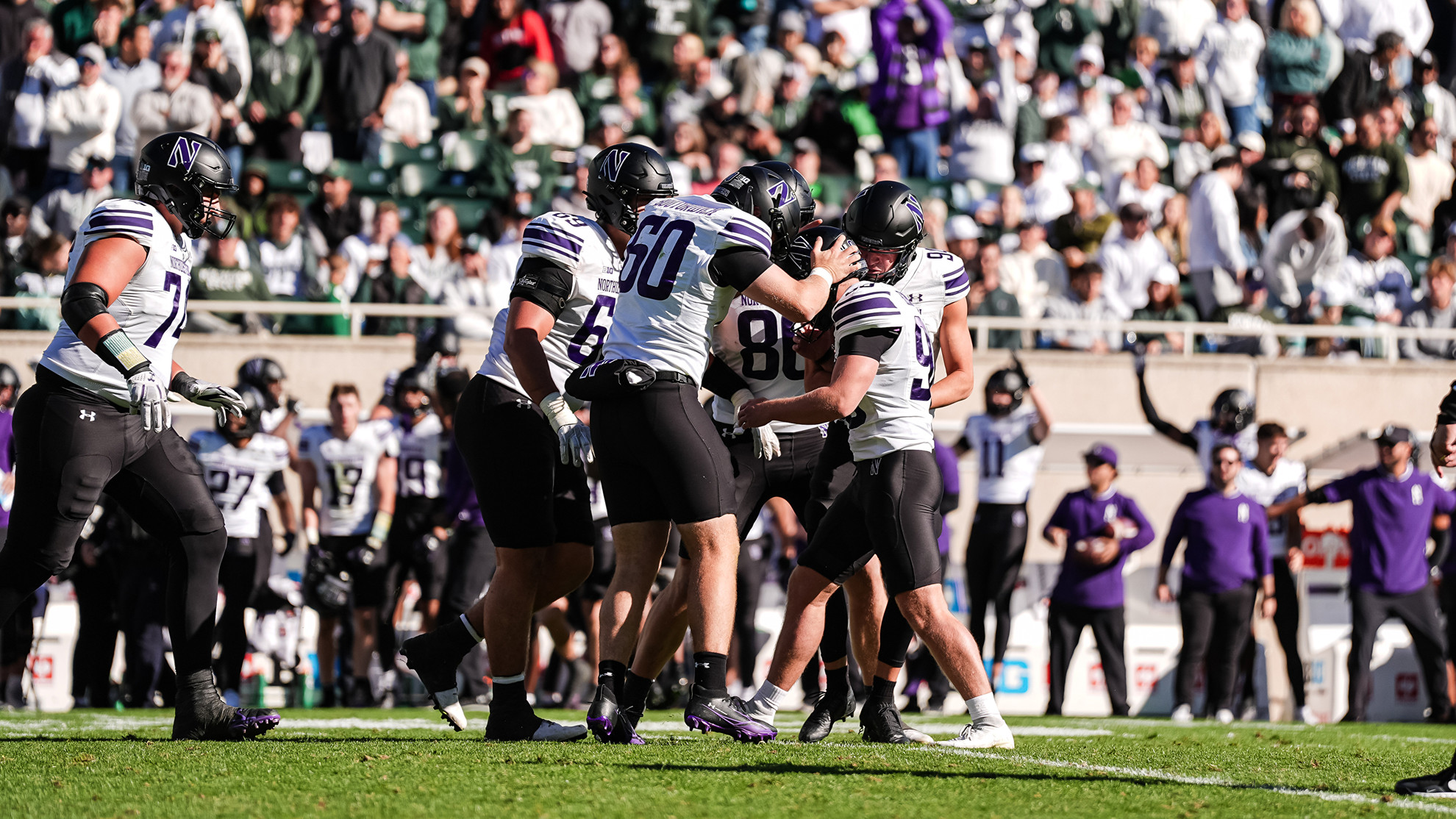 Last-Minute Score Lifts No. 25 Northwestern to 24-21 Win at Michigan State Last-Minute Score Lifts No. 25 Northwestern to 24-21 Win at Michigan State